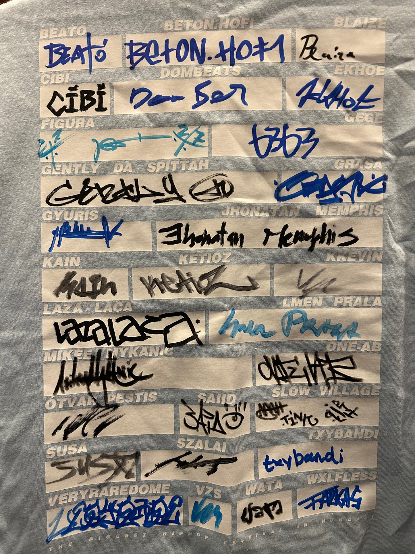 OneCODE: 25 blue tee