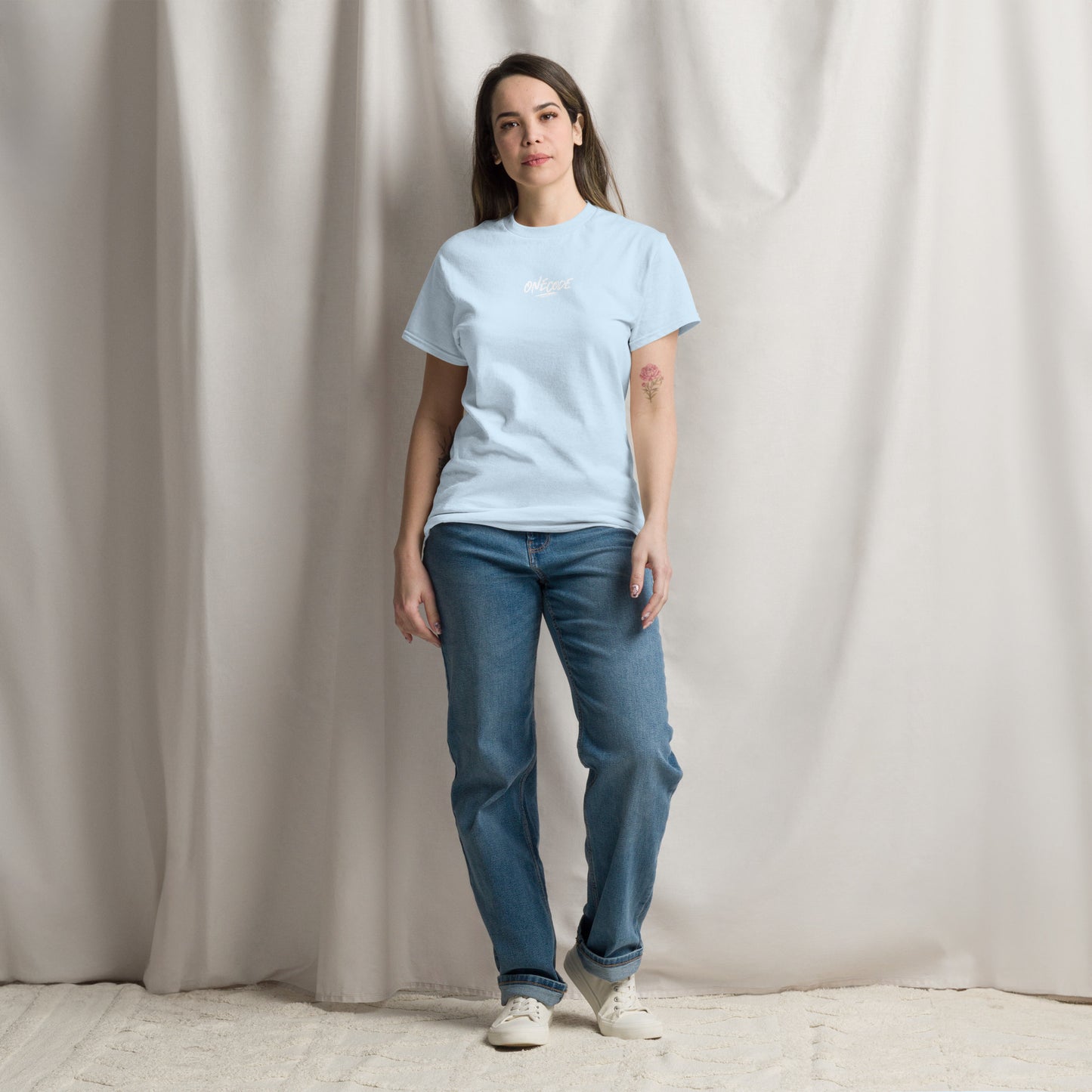 OneCODE: 25 blue tee